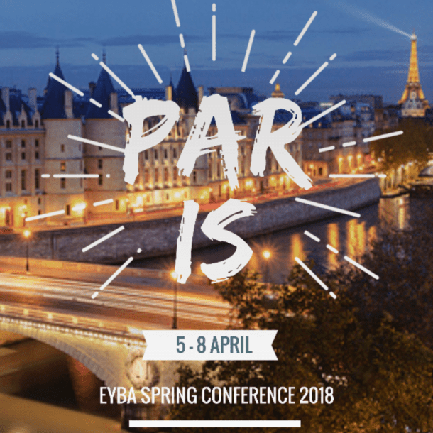 EYBA Spring Conference 2018, du 5 au 8 Avril 2018